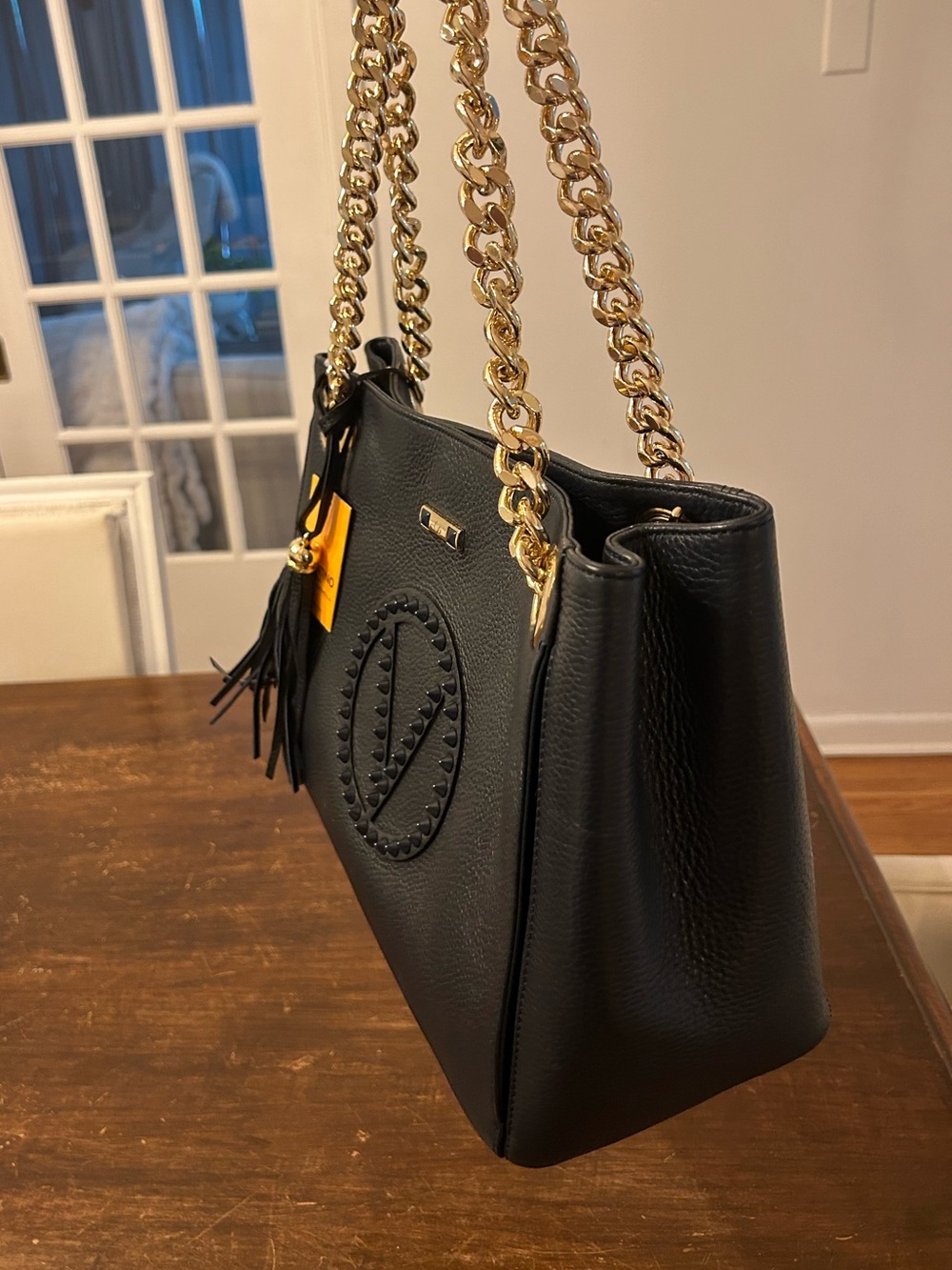 Valentino by Mario Valentino Luisa Rock Shoulder Bag - Picture 4 of 10